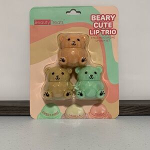 Beauty Treats Beary Cute Lip Trio-New